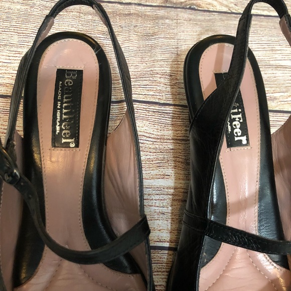 BeautiFeel Shoes Beautifeel Black Croc Leather Comfort